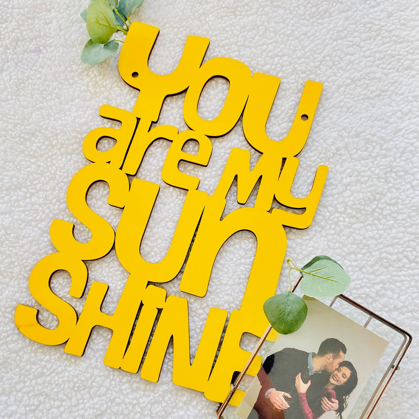 You Are My Sunshine Baby Gift Nursery Wall Art Sign