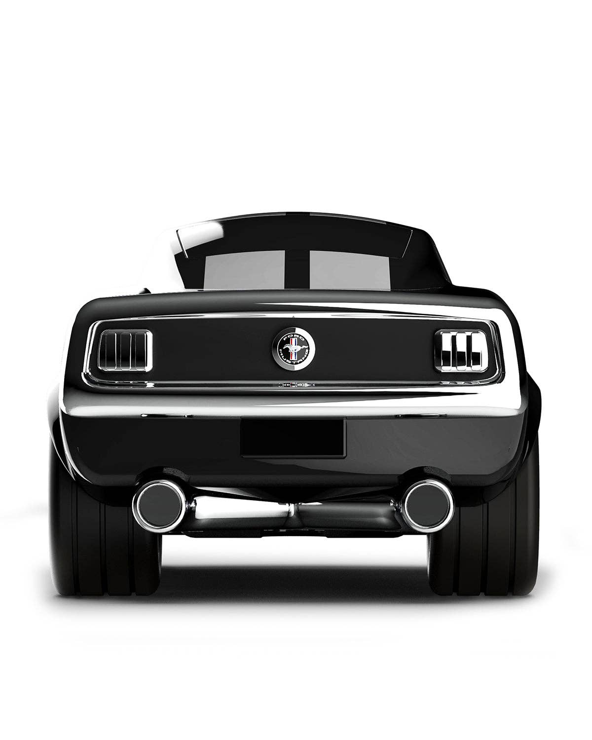 FORD MUSTANG RACING CAR-Black