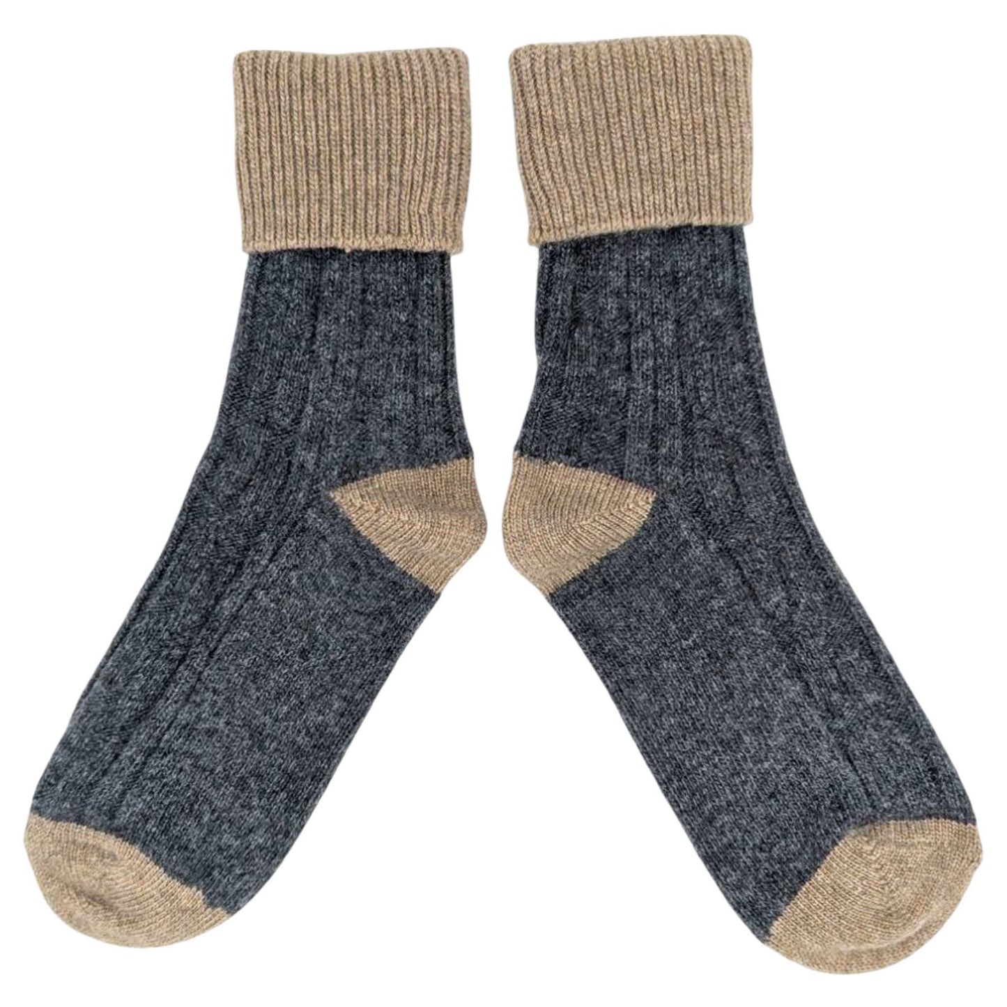 Cashmere Blend Slouch Socks (From England)