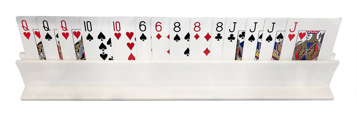 Canasta Card Holder in Bright White