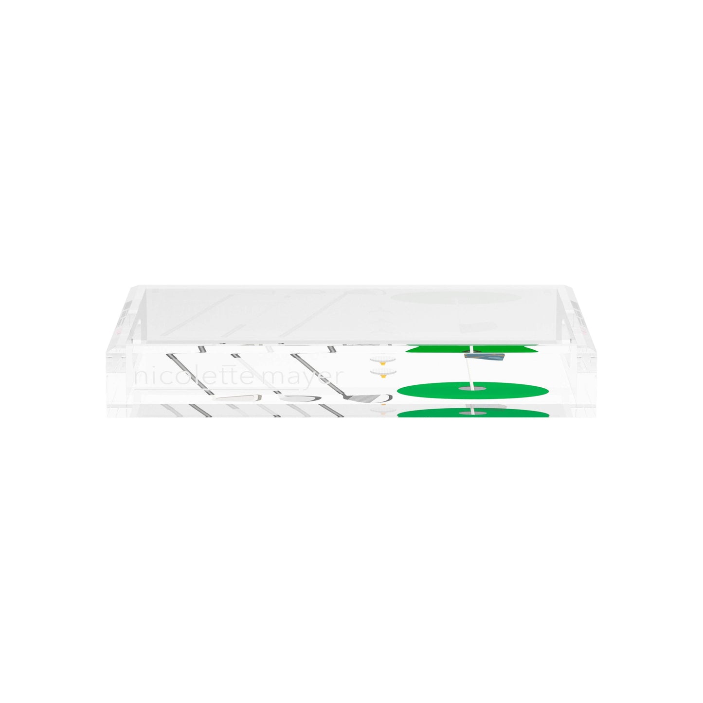 Golf Rectangle Tray