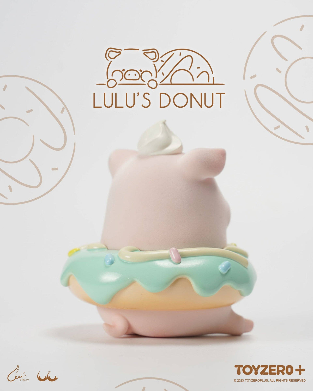 LULU THE PIGGY - XL DONUT (Trending)