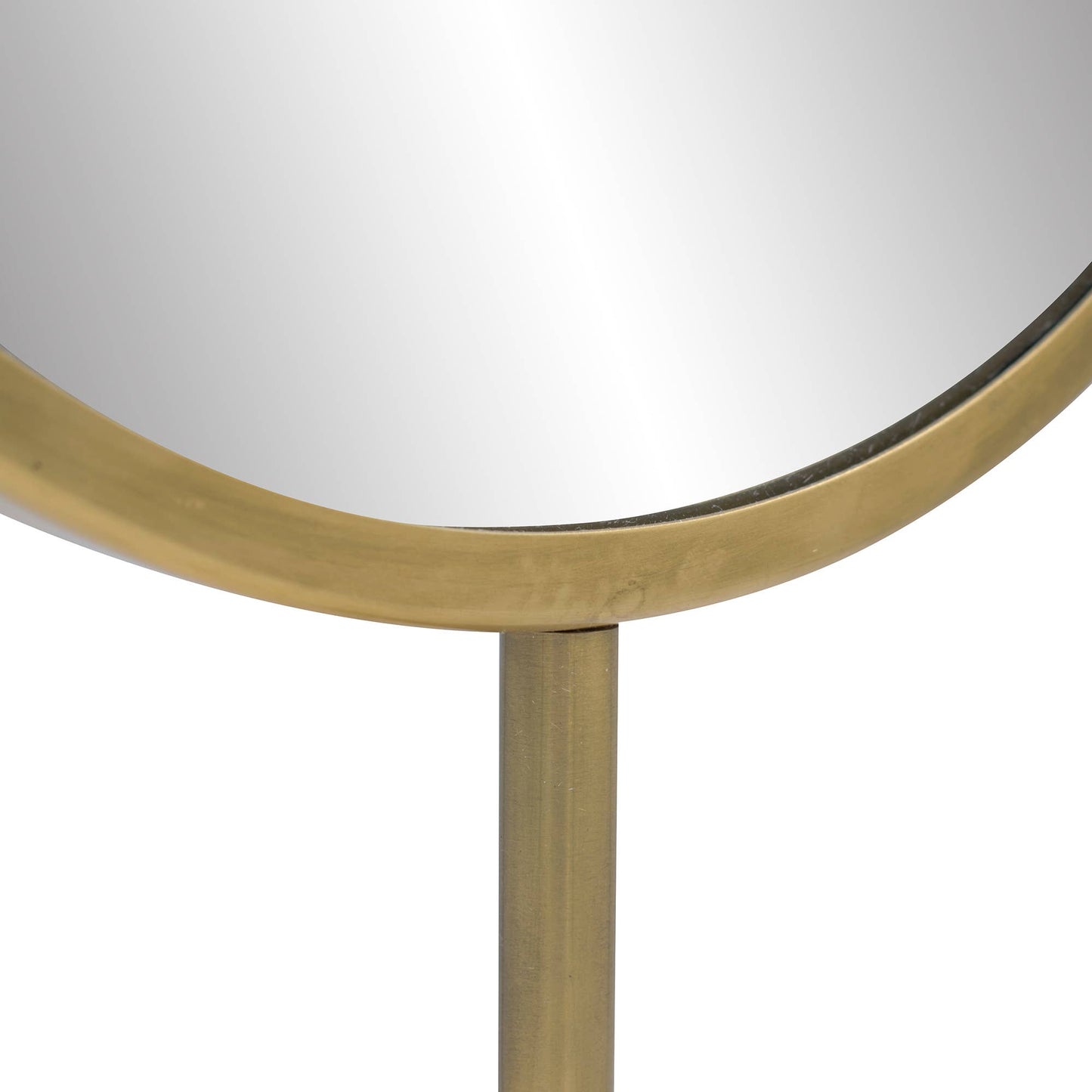 The Bogna Marble Tabletop Mirror, Round