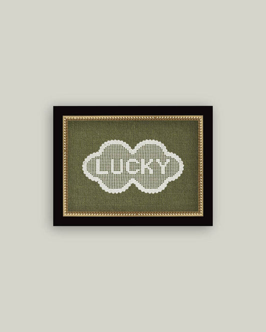 St. Patricks Day Lucky Doily