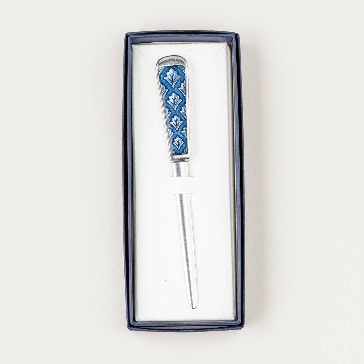 Leaf / Cobalt Letter Opener