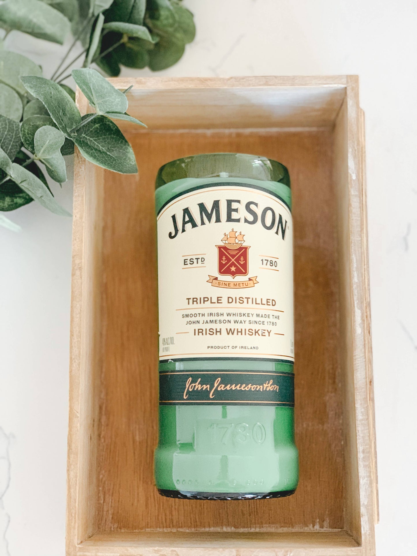 Recycled Jameson Candle
