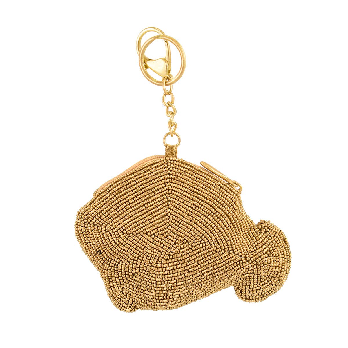 Shimmer Fish Beaded Fish Multi-Color Scales Coin Purse