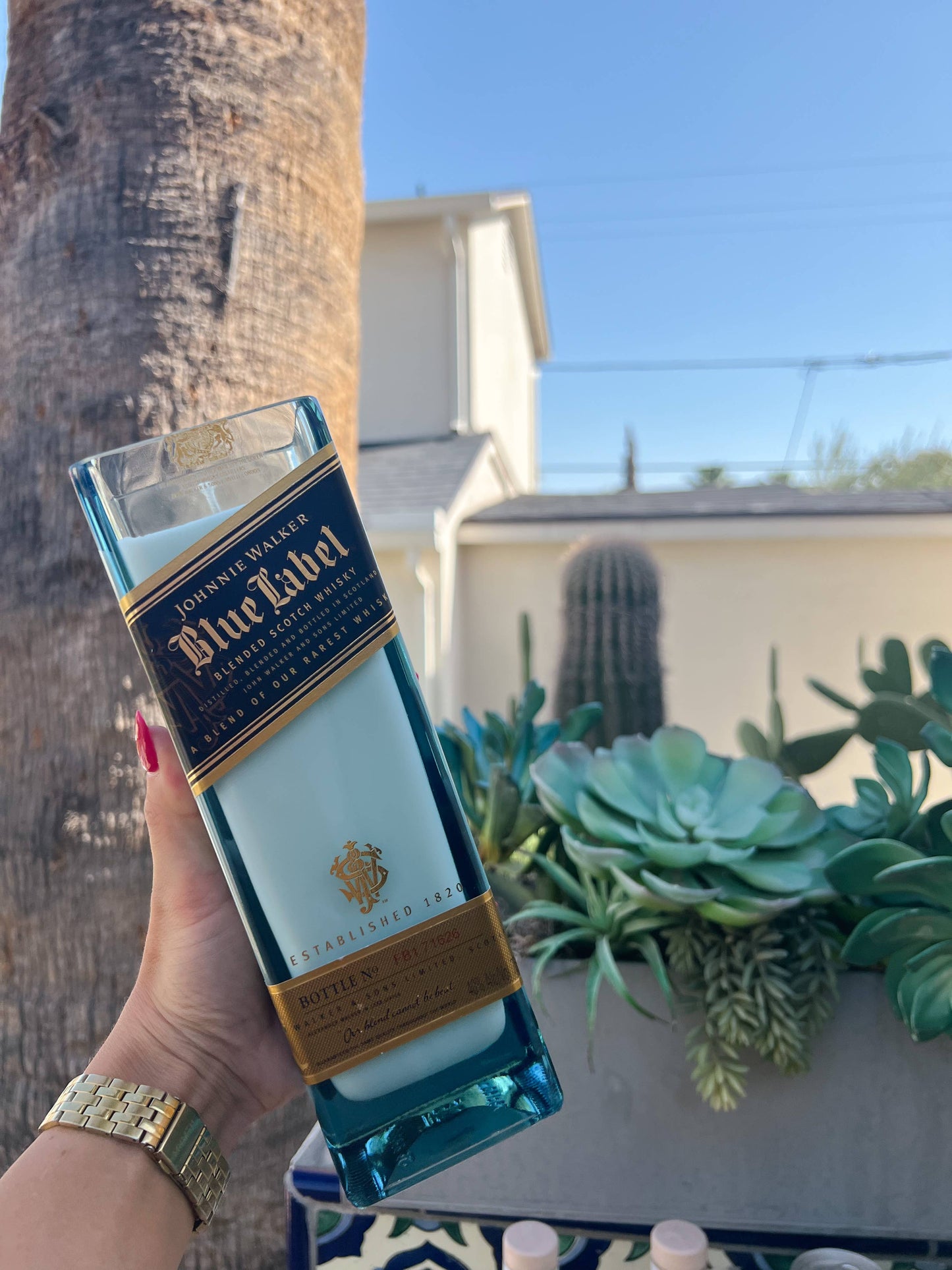 Johnny Walker Novelty Candle 