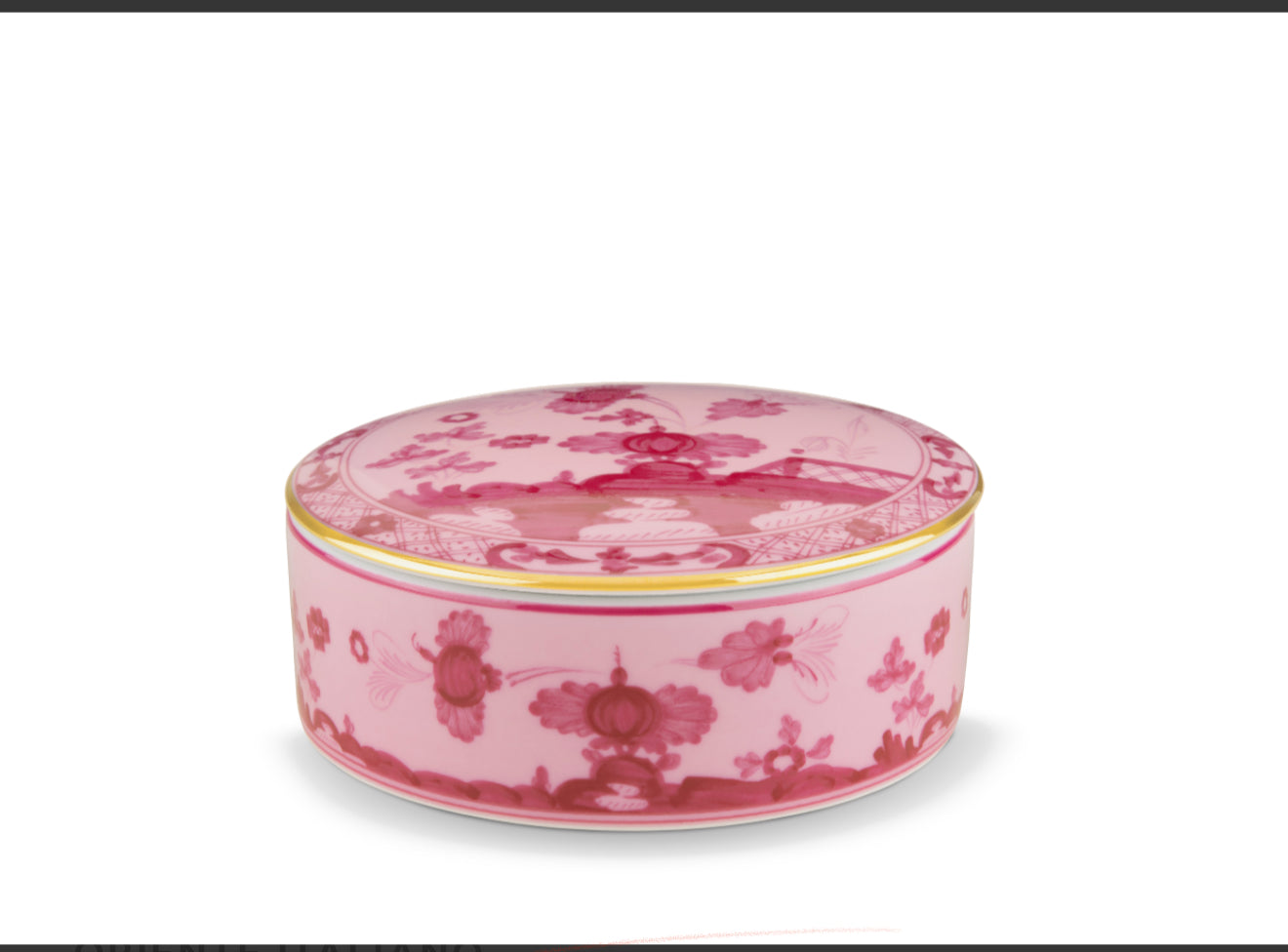 Oriente Italiano Round Trinket Box - Porpora