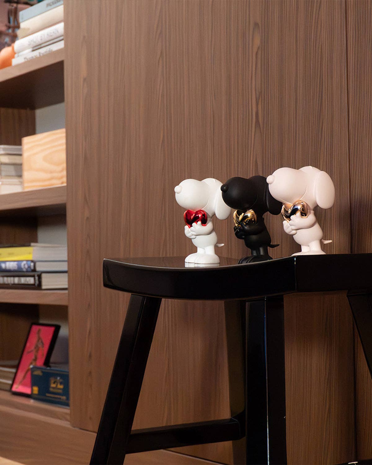 Set of 3 Snoopy Heart - LD Studio - Multi - 4 in