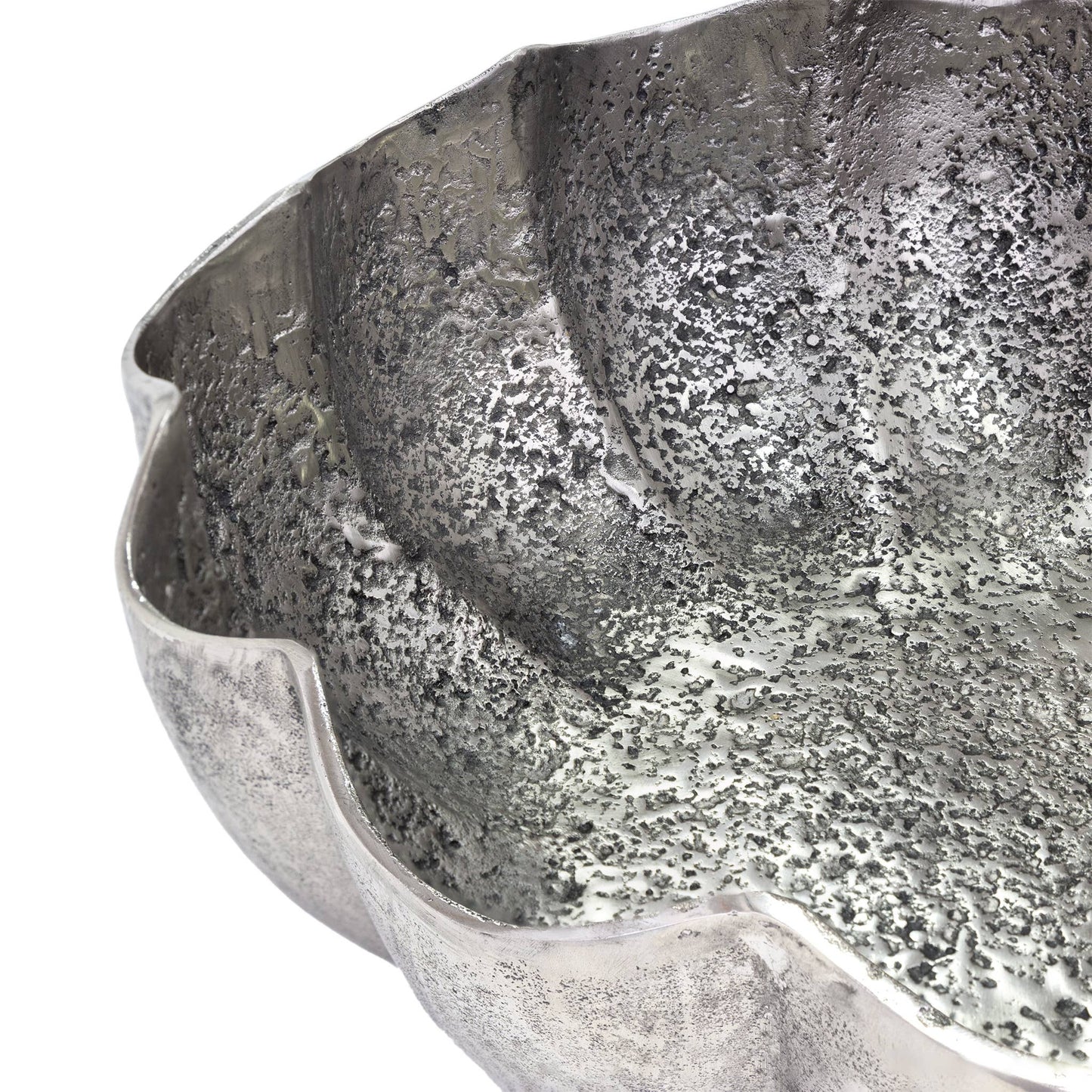 Silver Aluminum Bowl of Style (Very Large)