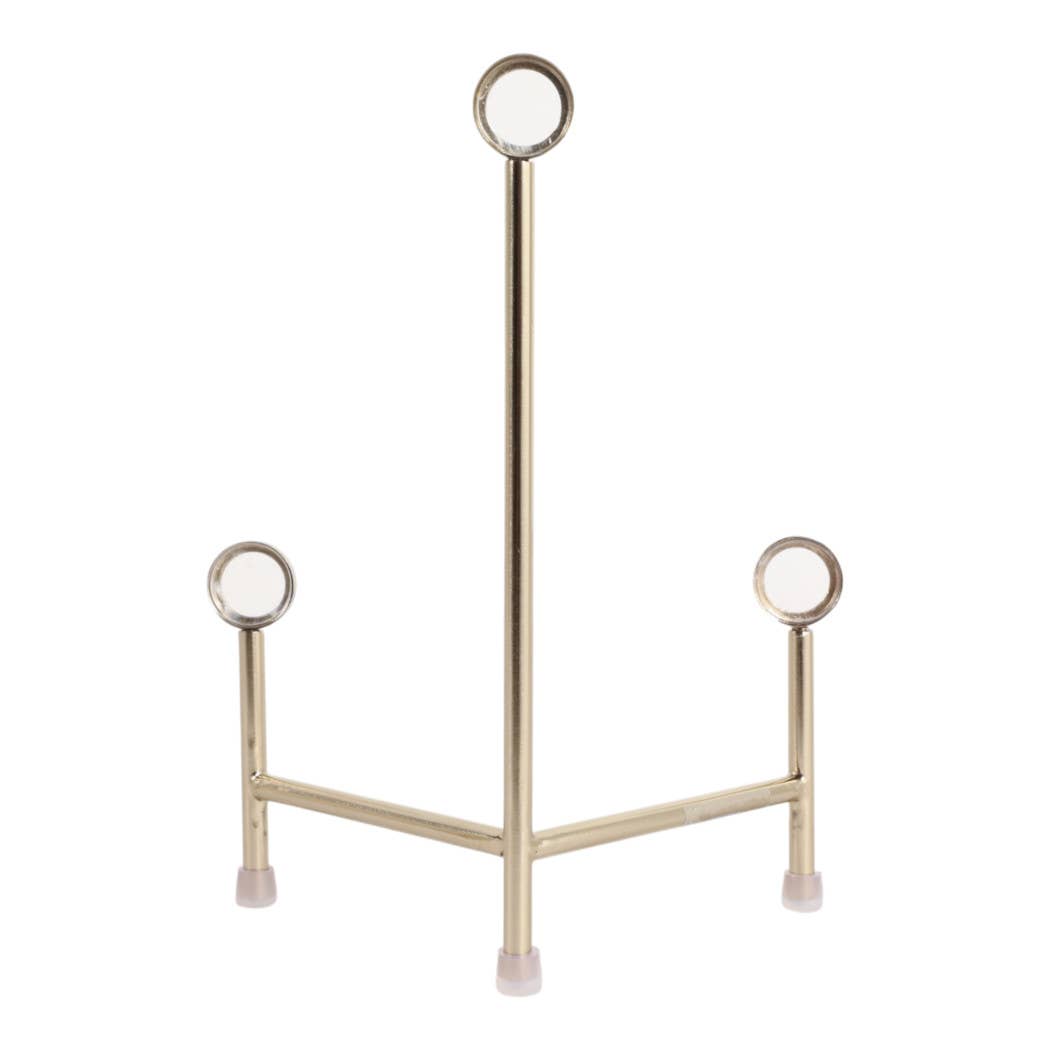 Gold Metal Acrylic Easel Stand, 10 in.(Book Holder)