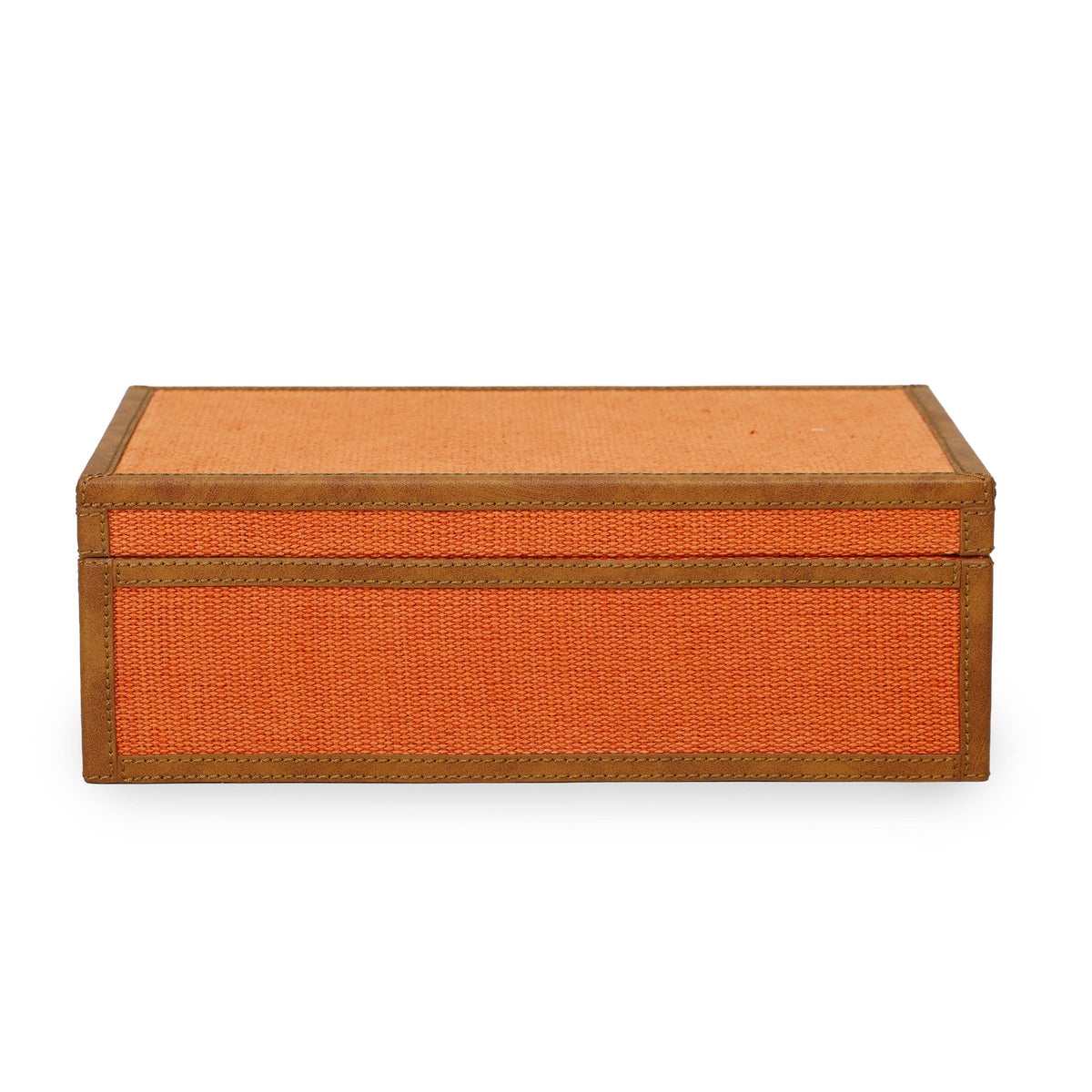 Acre Orange Cotton Jute Jewelry Box