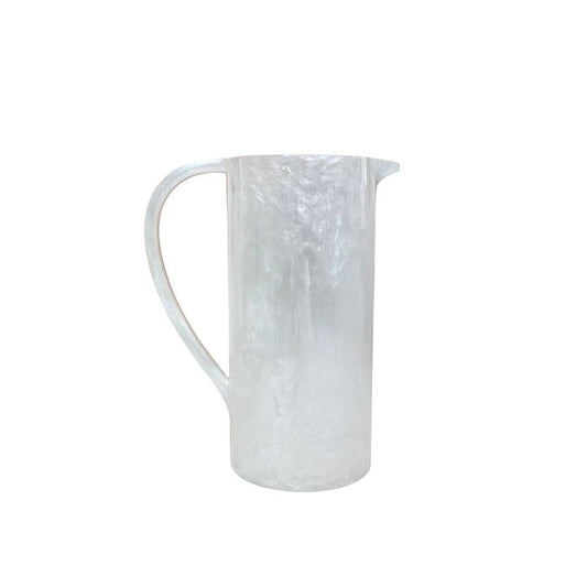 Resin Pearl Whisper Pitcher