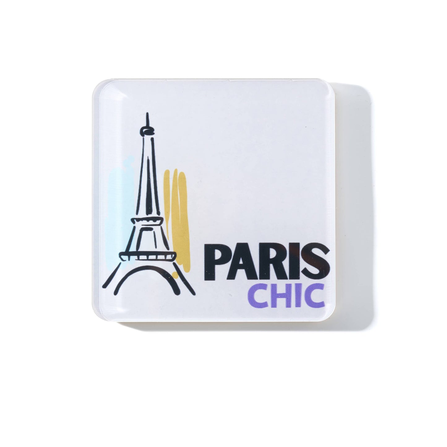Acrylic Bon Voyage Coaster, Paris (Each Sold Separately)