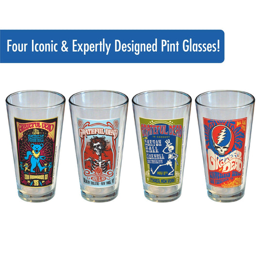 Grateful Dead Tour Drinking Glass Set