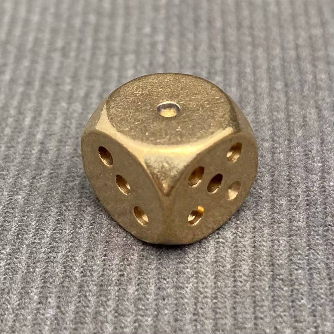 Brass Dice (Each Sold Separately)