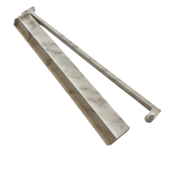 White Marble Mahjong Rack & Pusher Set – (Each)