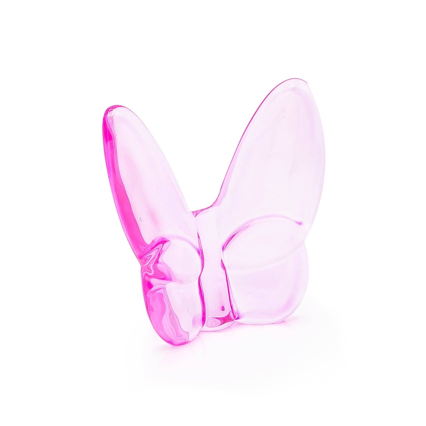 Crystal Butterfly Figurine in Pink