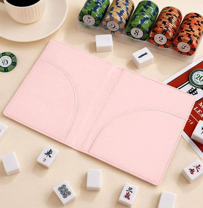 Leather NMJL Card Portfolio