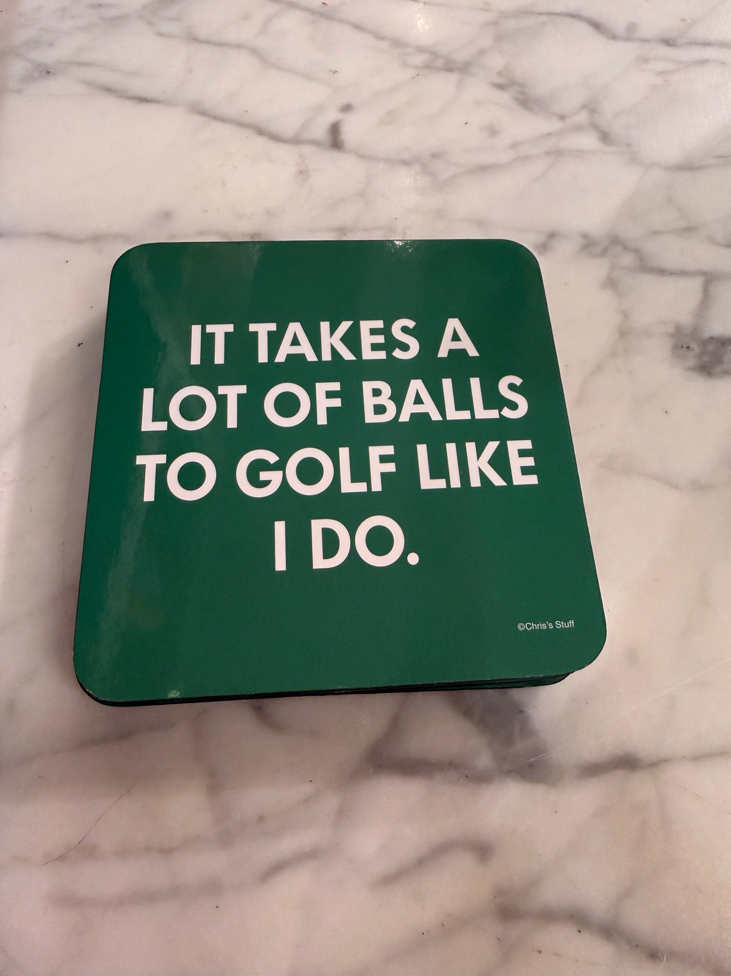 It Takes a lot of balls to golf like I do *exclusive to Code Blue*