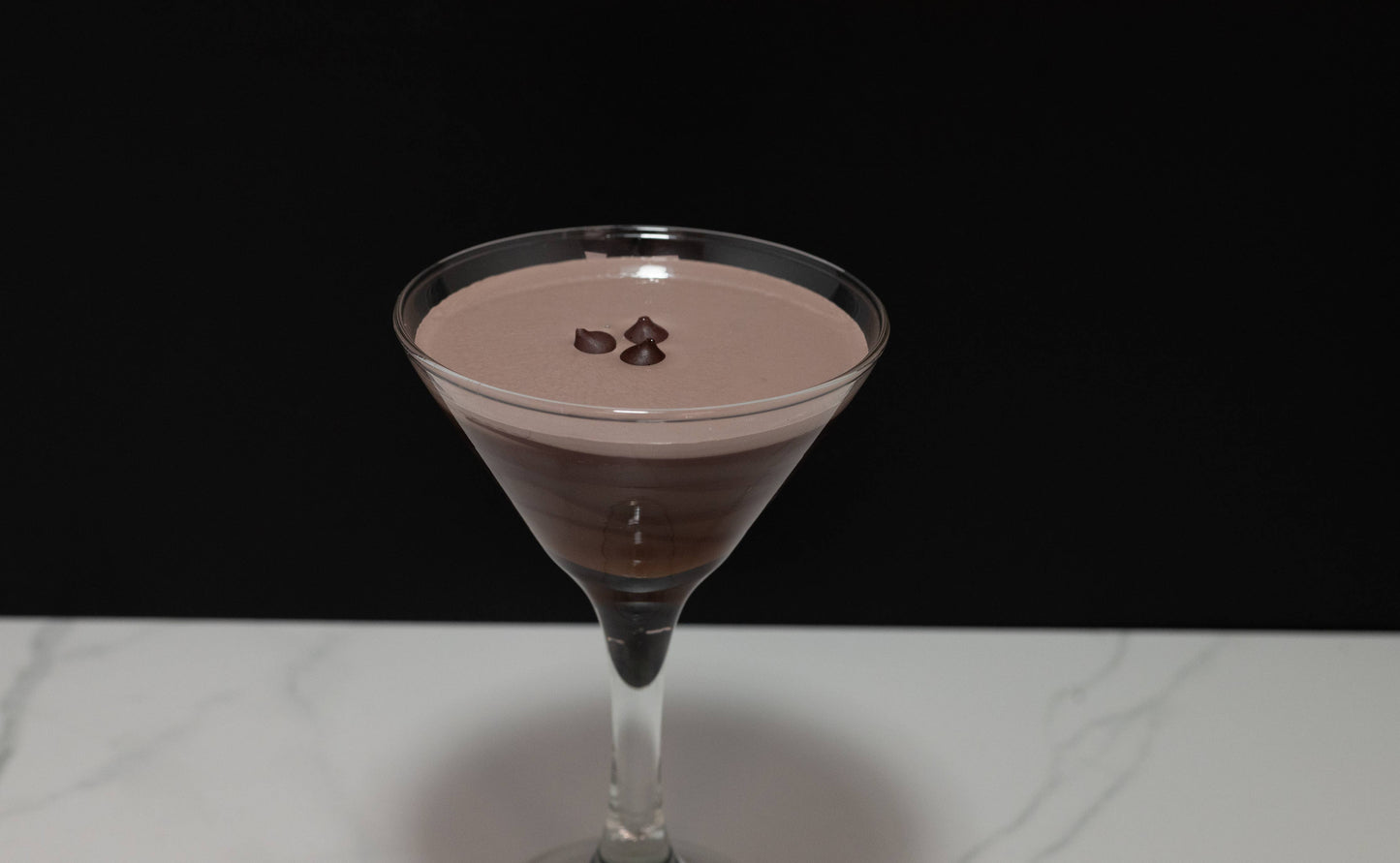 Chocolate Martini Glass (Not Real)