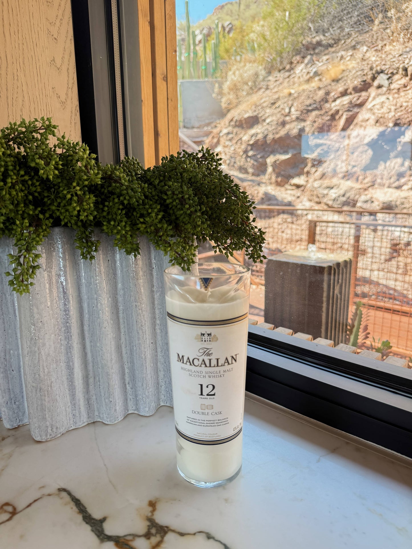 Recycled Macallan Novelty Candle