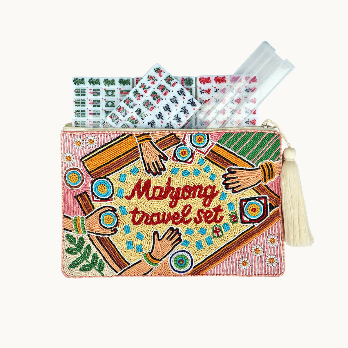 Mahjong travel set /Elegance