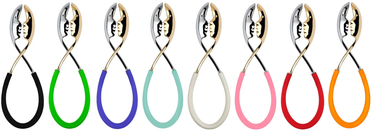 Kiss - Salad Tongs - 24 K Gold