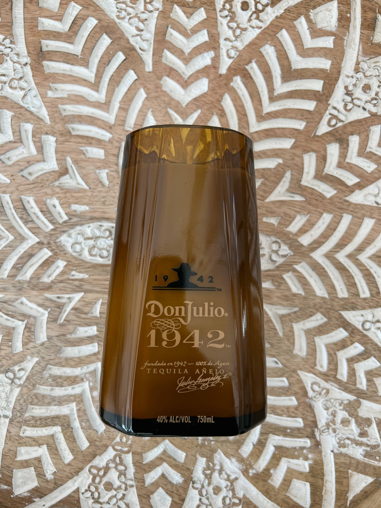 Recycled Don Julio 1942 Candle