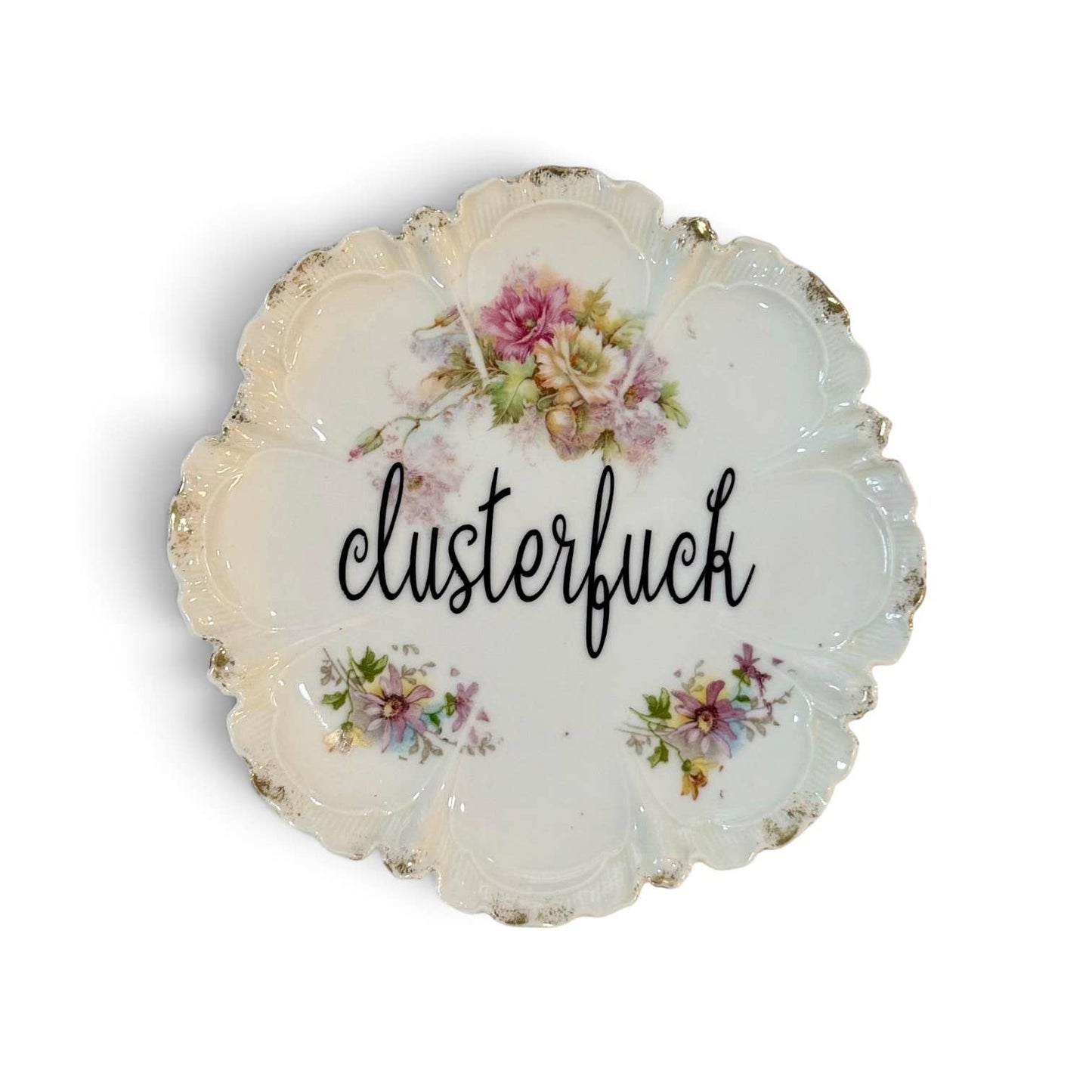 Clusterfuck Vintage Plate