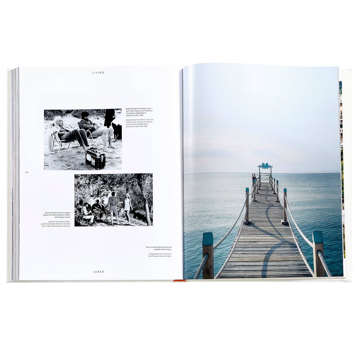 Beach Life Leather Bound Coffee Table Book (Designers' Pick)