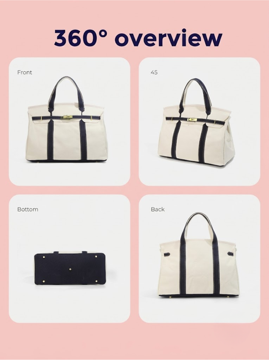 Canvas Weekender Boat Tote