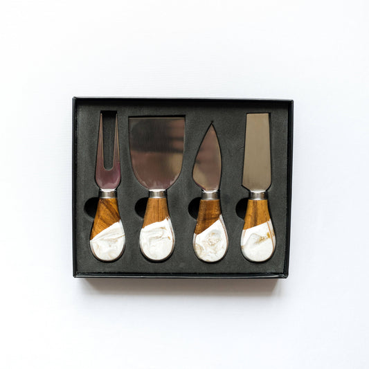 Resin Coated Cheese Knife Set