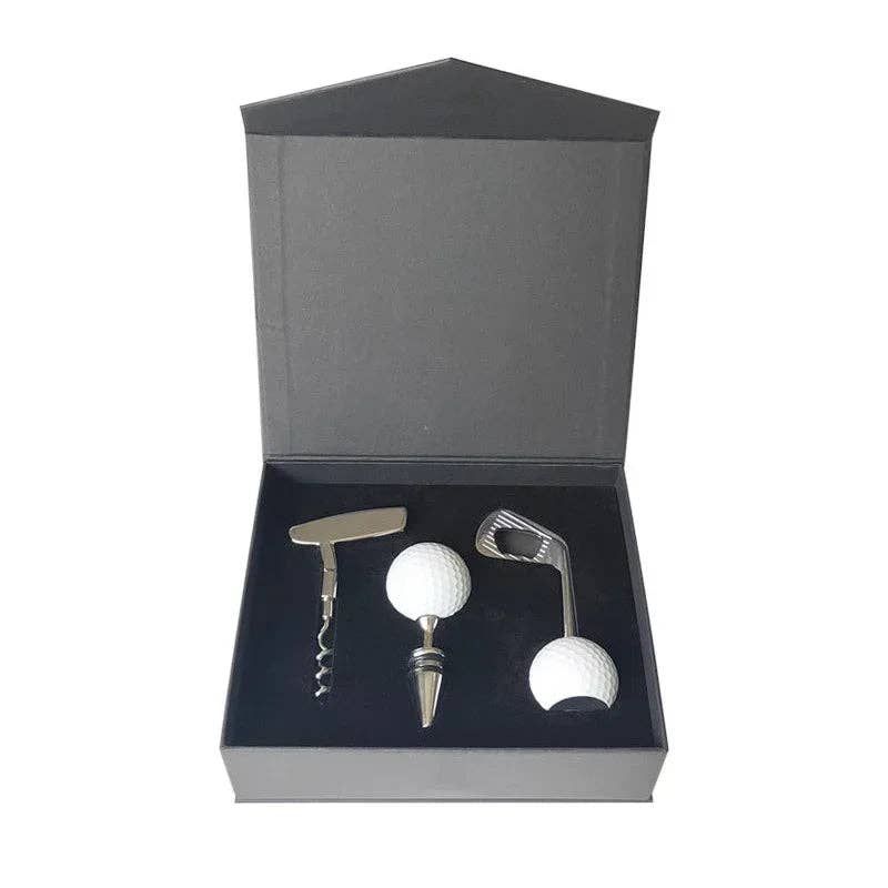 Golf 3-Piece Bar Set & Gift Box | Bartender Kit