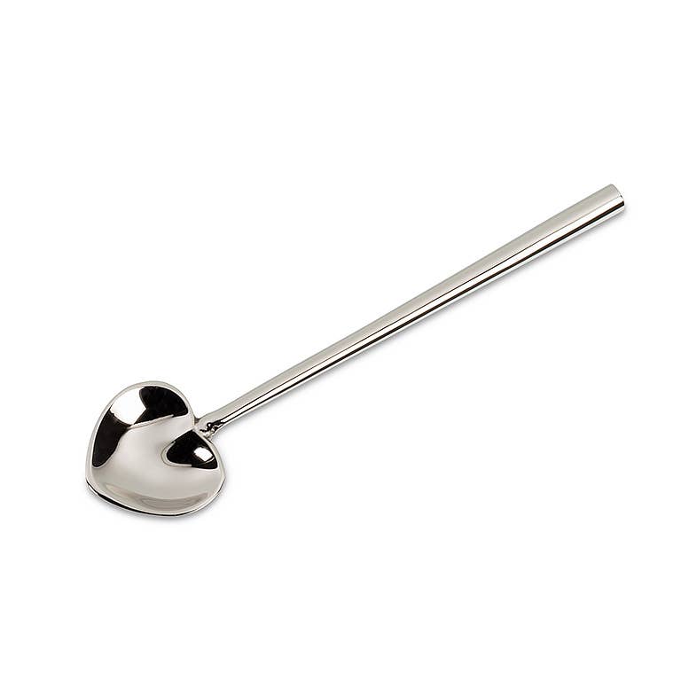 Heart Small Spoon - Silver