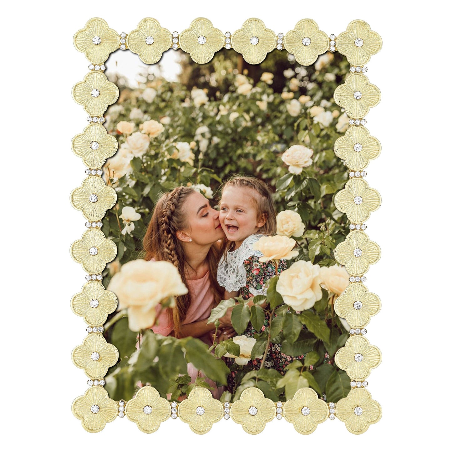 Clover Frame in Gold