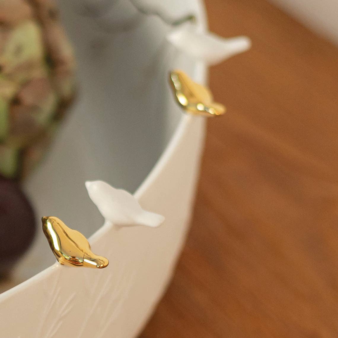 Flock of Birds Decorative Bowl - 14"