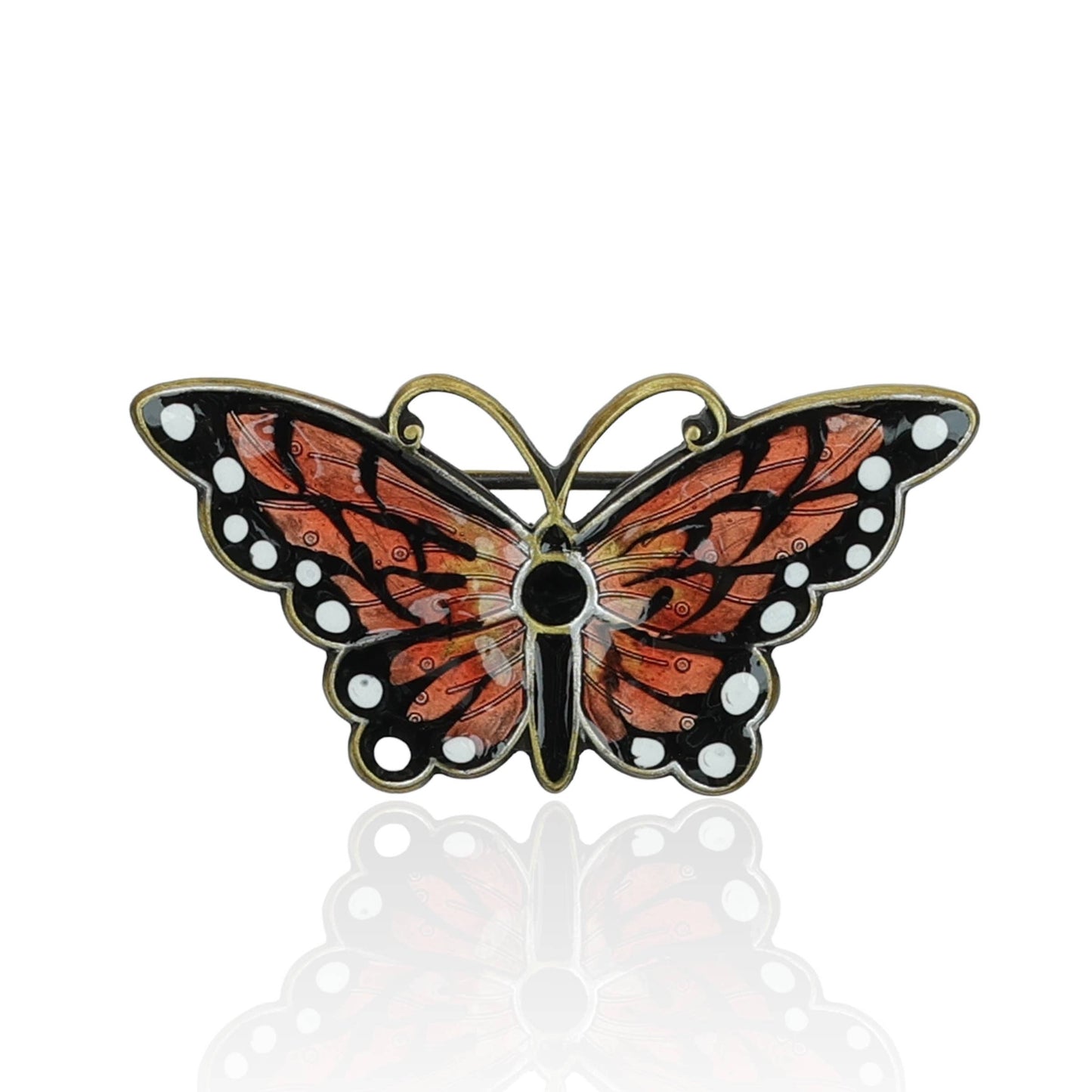 Mariposa Monarch Butterfly Brooch
