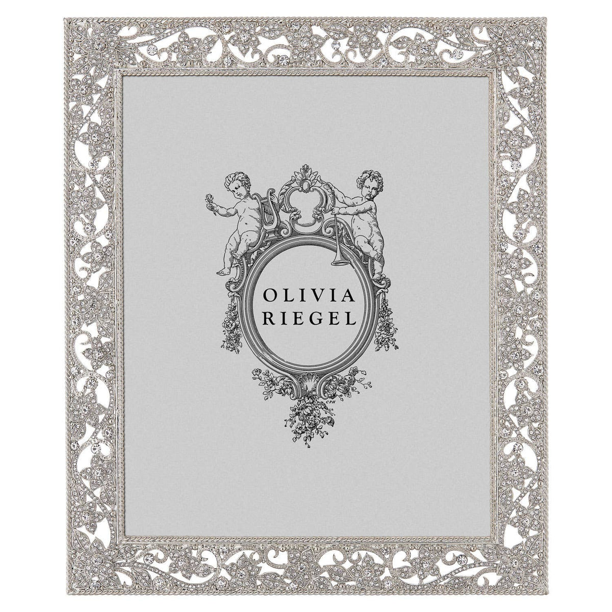 Silver Flora 8" x 10" Frame | Picture Frame