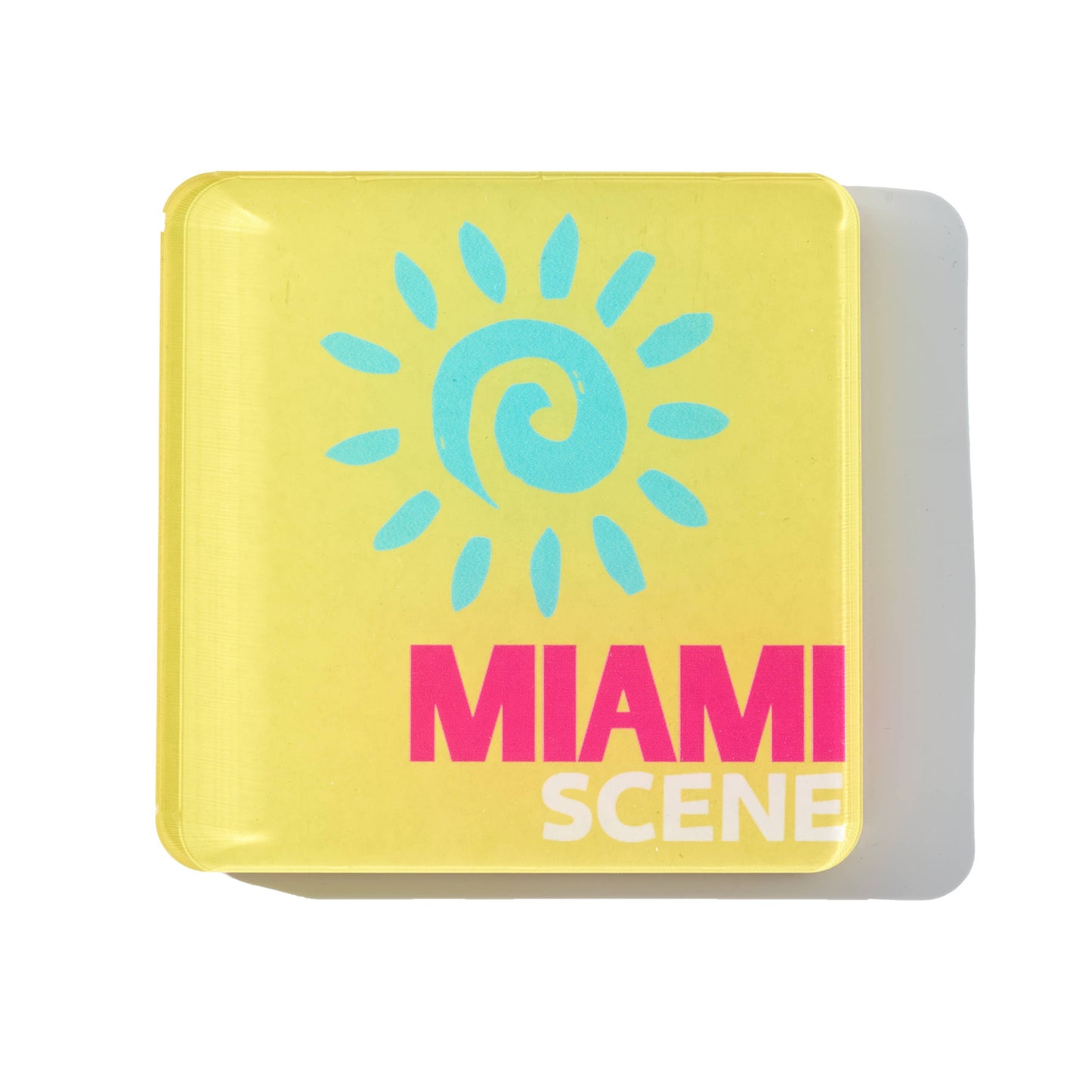 Acrylic Coaster, Miami (Each Sold Separately)