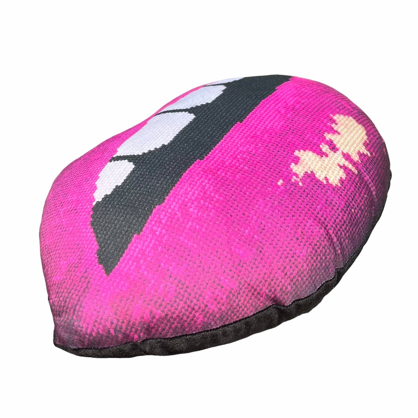Organic Cotton Sateen "Moi" Sculpted Lips Pillow