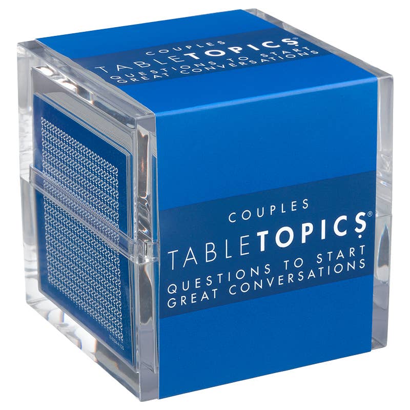 TABLETOPICS COUPLES - Conversation Starters for Deeper Conversations