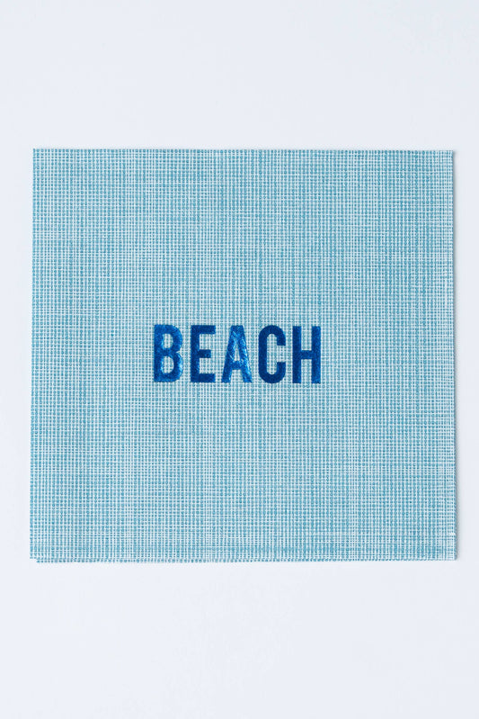Beach Disposable Cocktail Napkins – Elevated Summer Party 