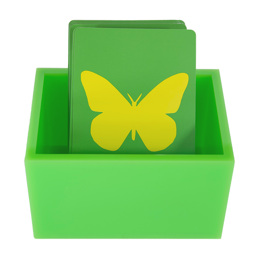 Canasta 2 deck card holder-Green