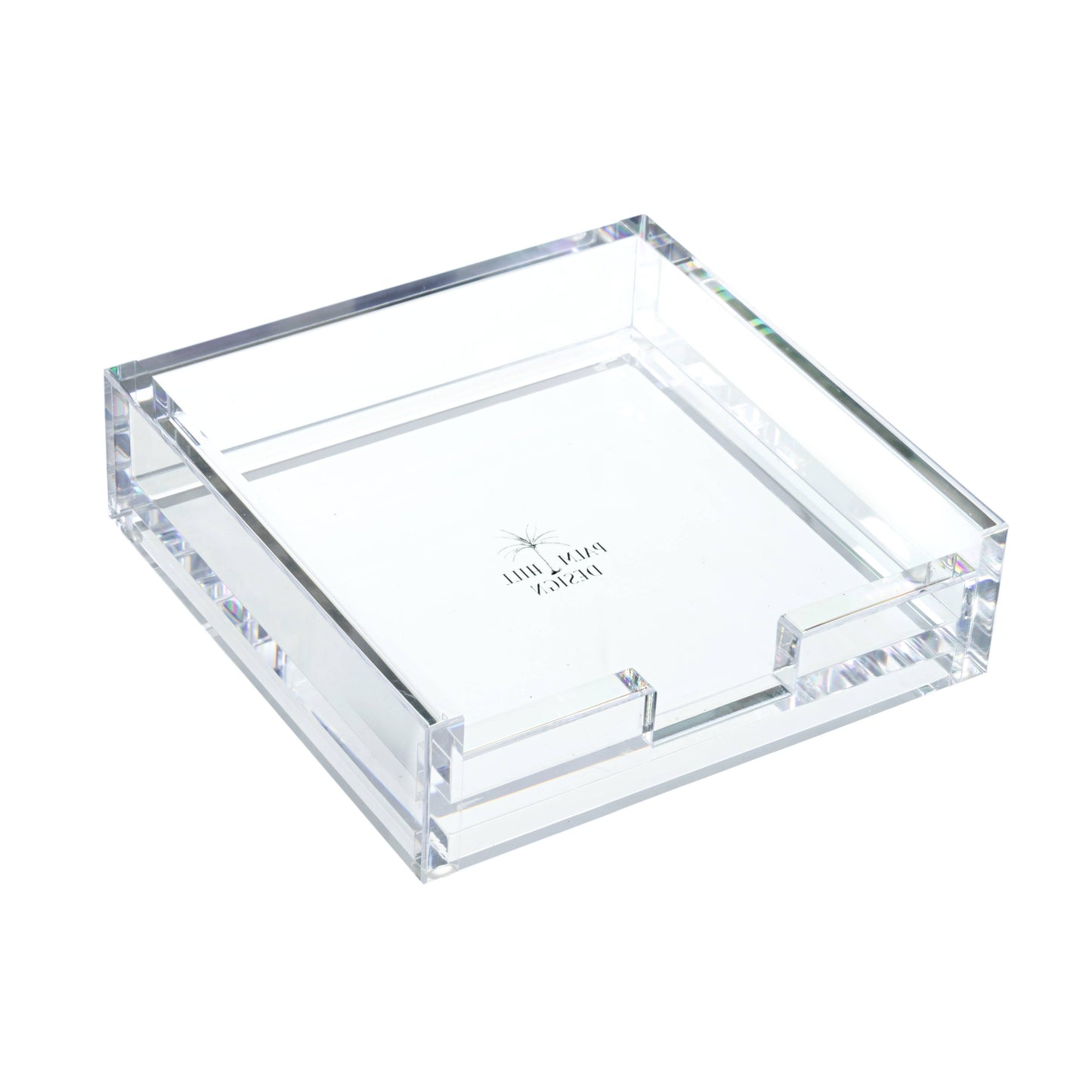 Acrylic Chubbie Notepad/Coaster/Napkin  Holder