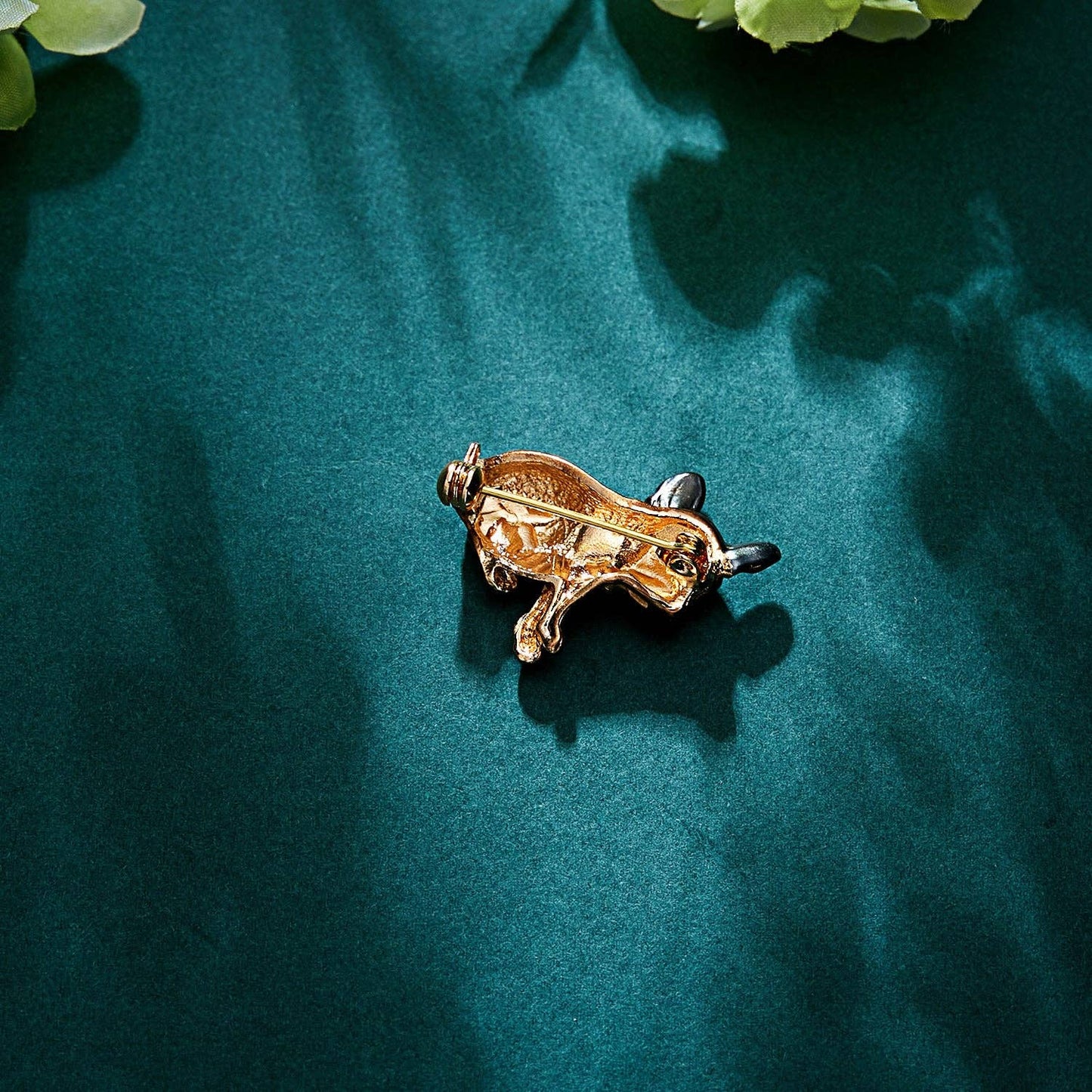 French Bulldog Brooch