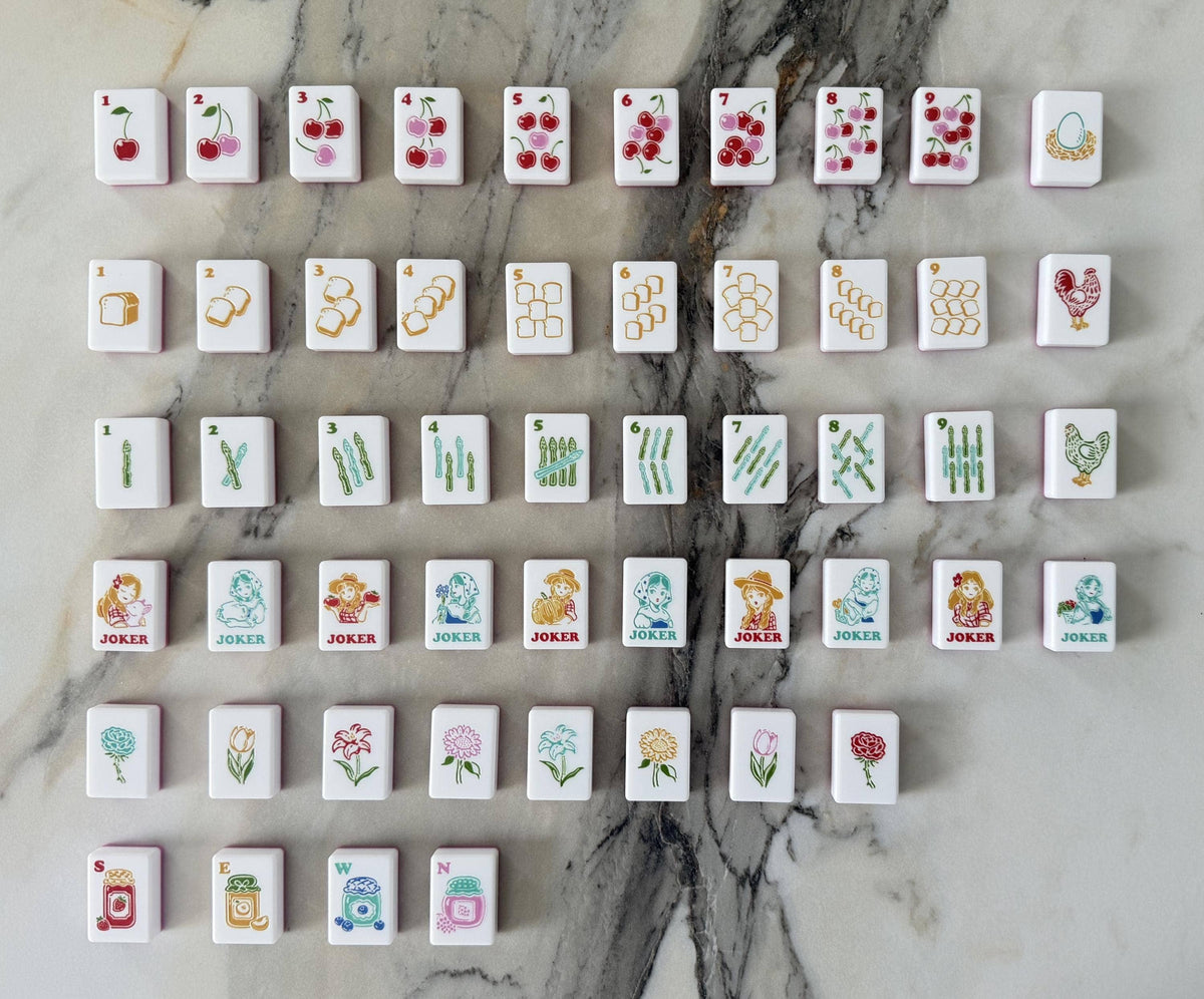 Mahjong Set Collection, Loving The Farmers Market