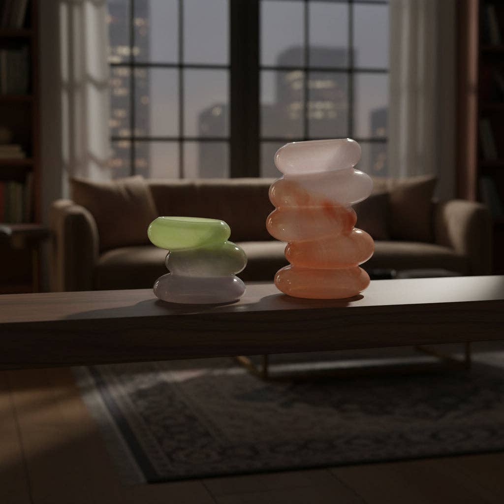Swirl Glass Vase