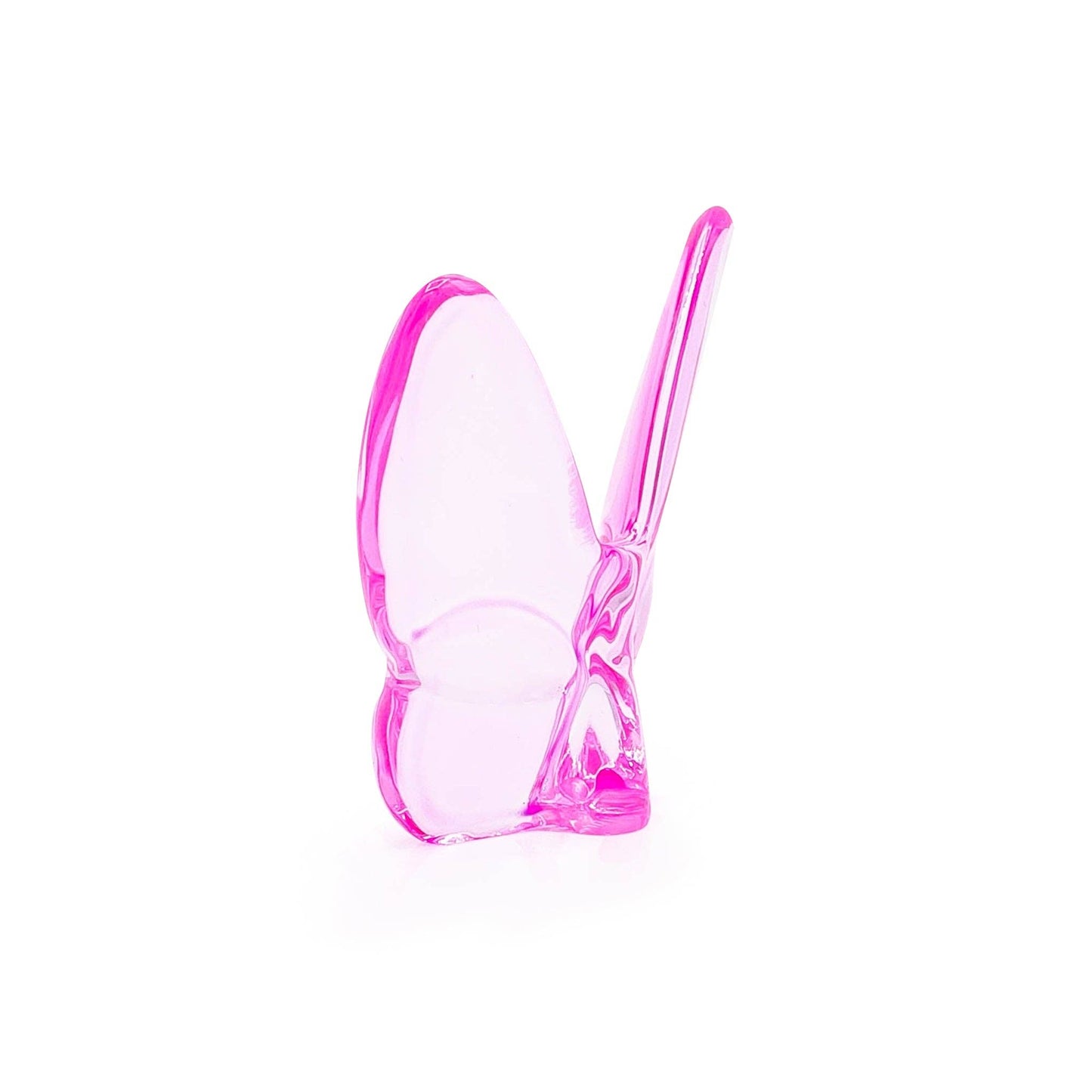 Crystal Butterfly Figurine in Pink